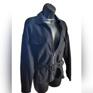 Black long sleeve jacket size small NWOT